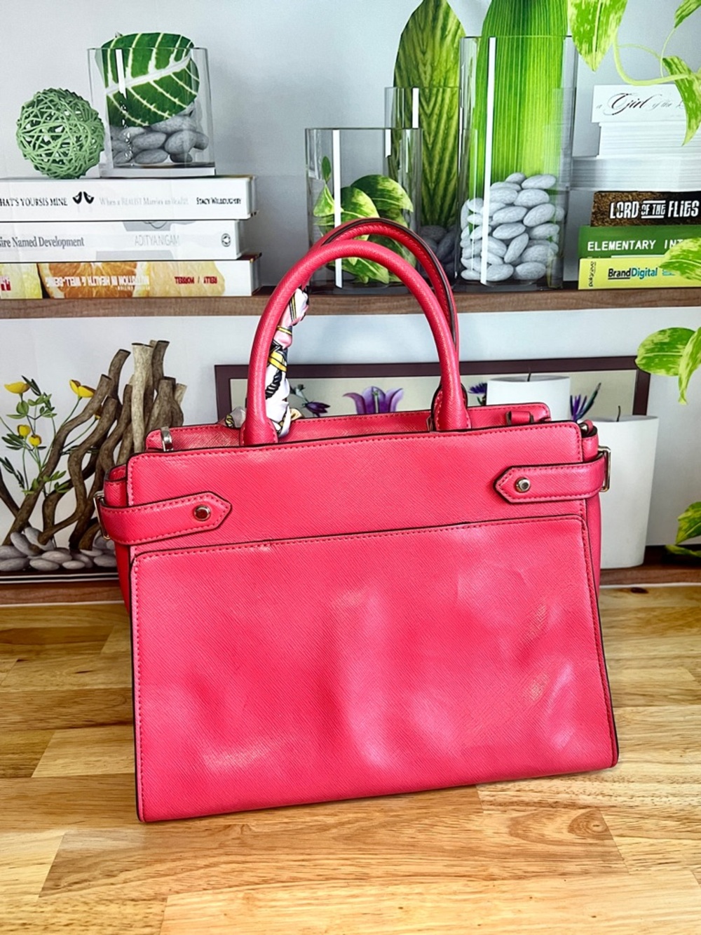 Kate Spade Medium Staci Satchel in Watermelon Gelato Crossbody - Picture 6 of 12